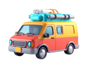 Mobile Service Van Icon
