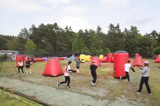 Školská akcia - Deviataci na Paintball Parku