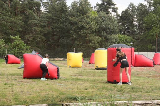 Školská akcia - Deviataci na Paintball Parku