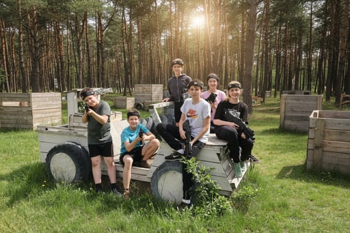 Laser Strike Action Scene